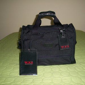 Tumi Duffle Carry-On Black Nylon Bag